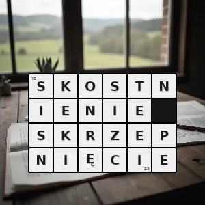 Hasło krzyżówkowe stężenie płynnego materiału - skostnienie skrzepnięcie – rozwiązanie, synonimy, podpowiedzi i definicje krzyżówkowe